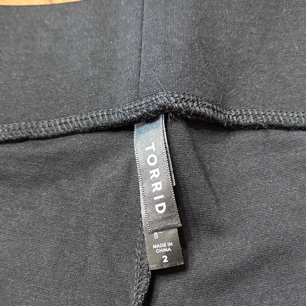 Torrid Black Leggings - Picture 2 of 2